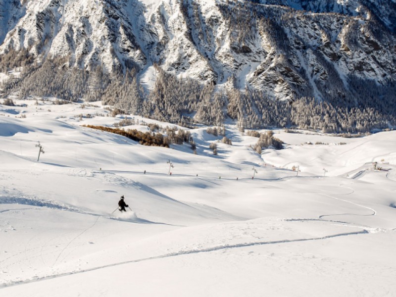 Molines / Saint-Véran, le plus grand domaine de ski alpin du Queyras